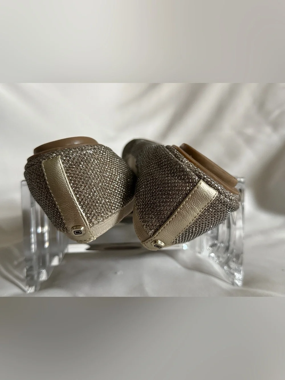 Bandolino Edition Metallic Shimmer Ballet Flats Size 8.5M